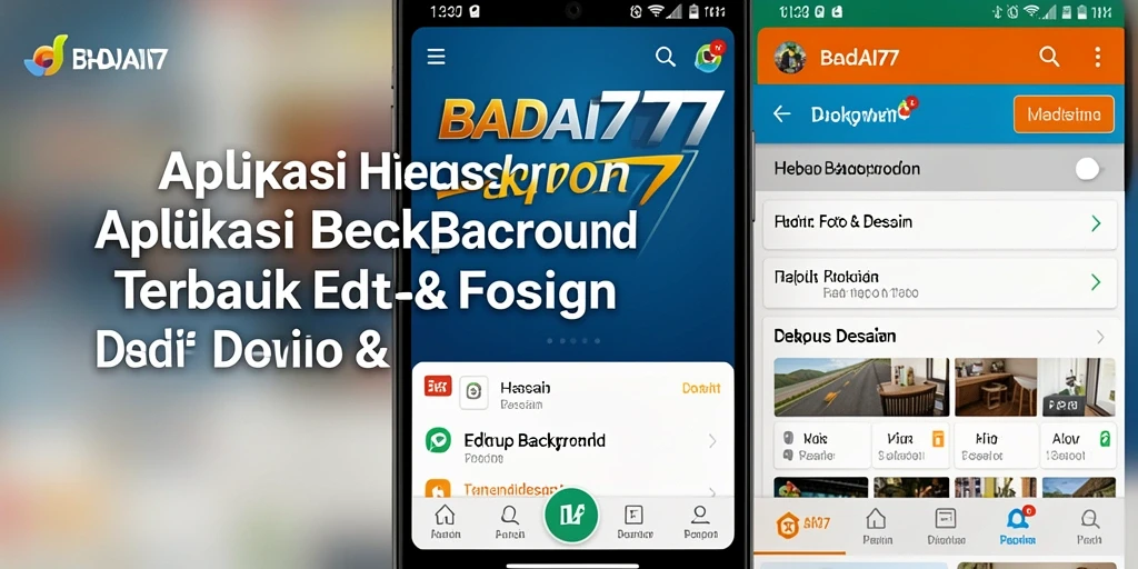 Tampilan antarmuka aplikas Hapus Background BADAI777 yang memudahkan pengguna.