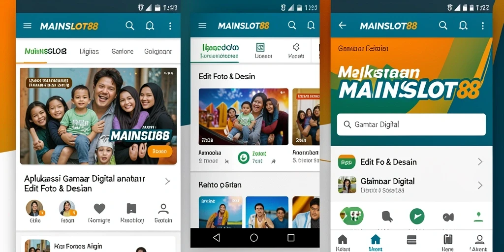 Antarmuka pengguna MAINSLOT88 yang intuitif dan fungsional.